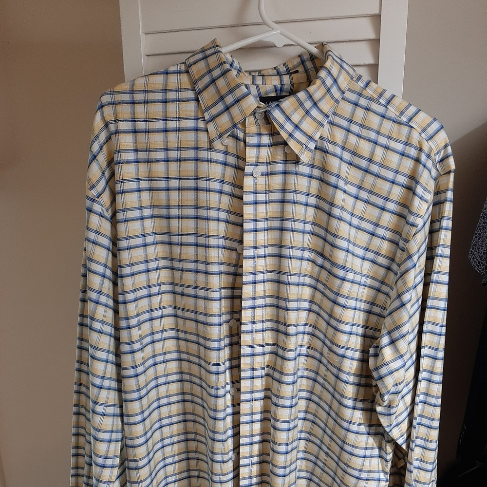 XL lands end dress shirt